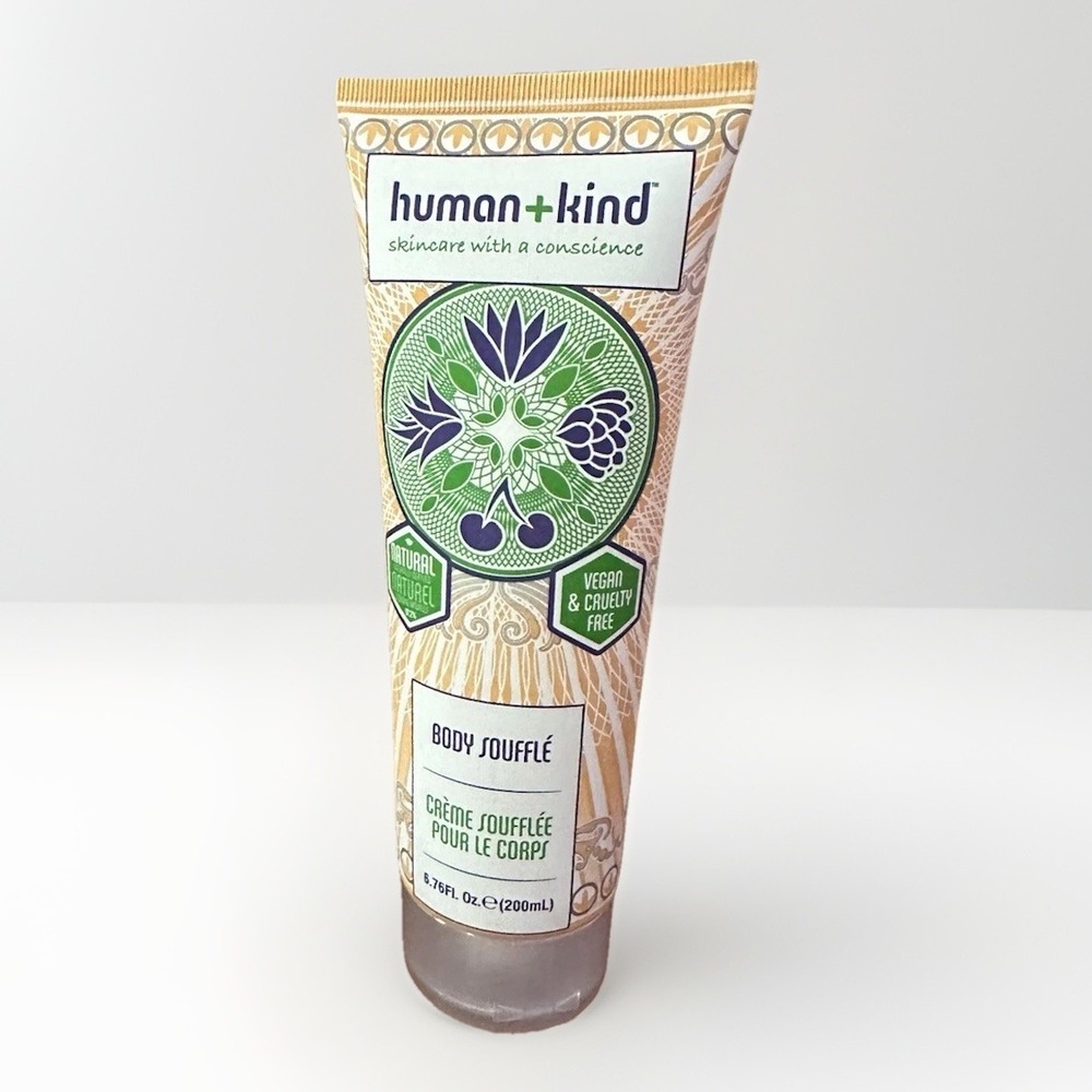 Human + Kind Natural Body Souffle Moisturizer 6.75fl oz New Vegan & Cruelty Free
